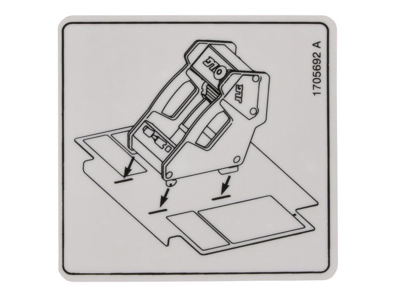 JLG Part # 1705692 – Control Box Location