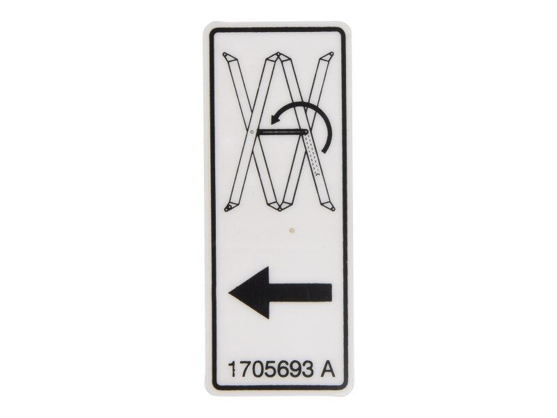 JLG Part # 1705693 – Decal