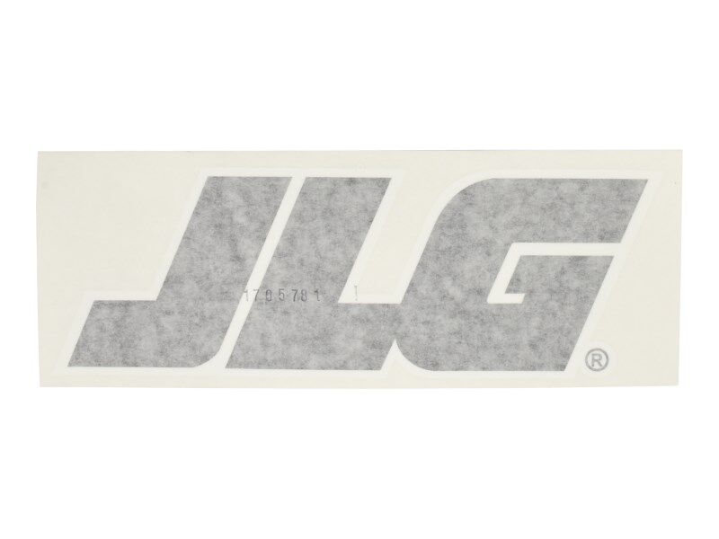 JLG Part # 1705781 – Decal,Jlg Logo 2.75"
