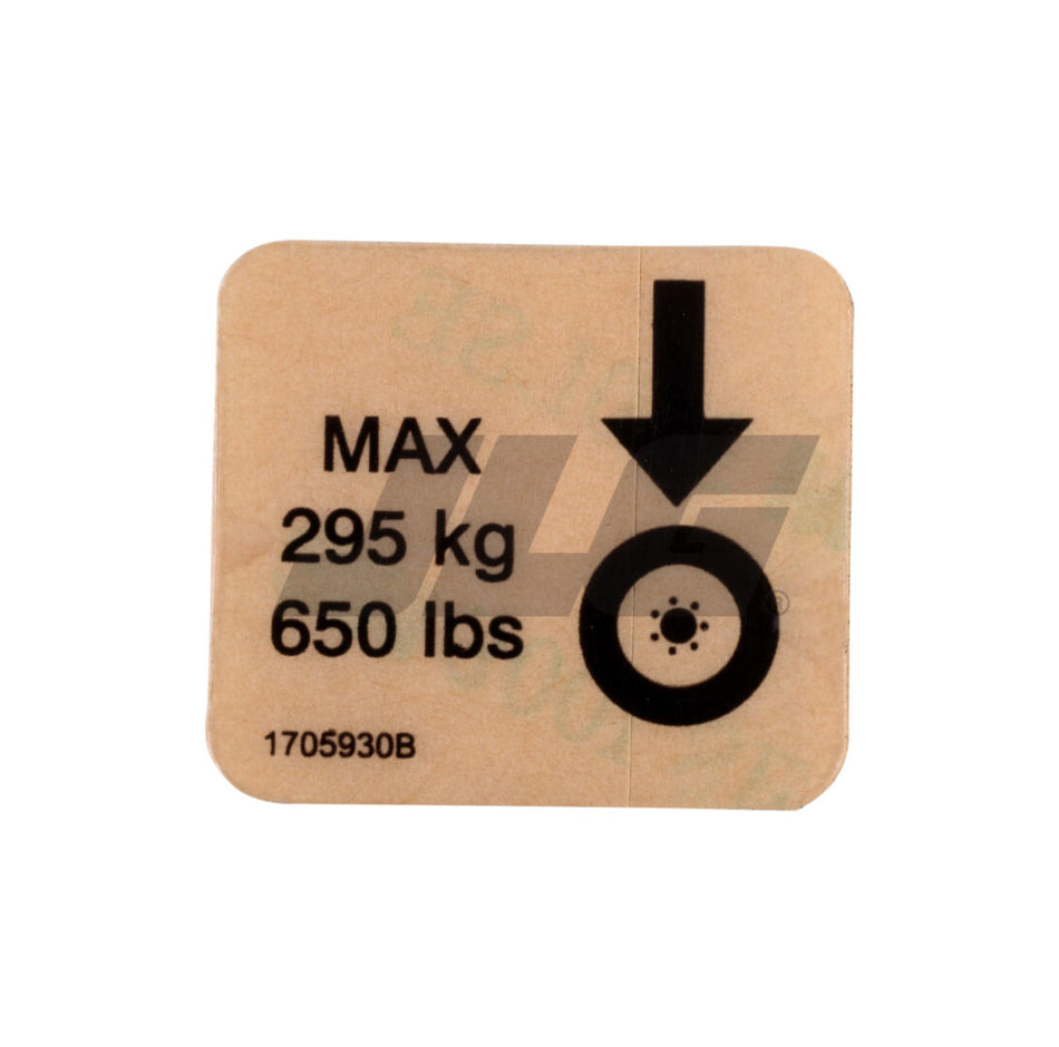 JLG Part # 1705930 – Decal