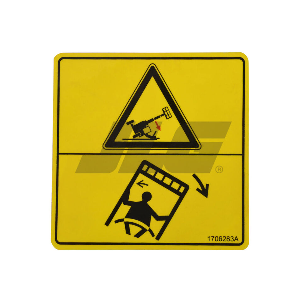 JLG Part # 1706283 – Decal Do Not Jump