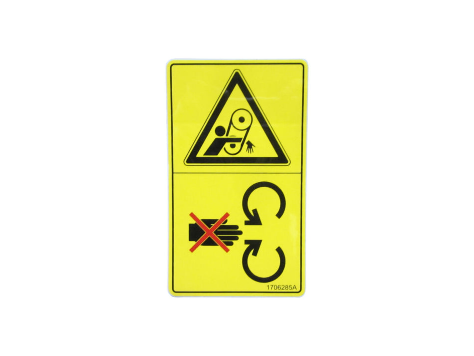 JLG Part # 1706285 -  Decal Moving Parts
