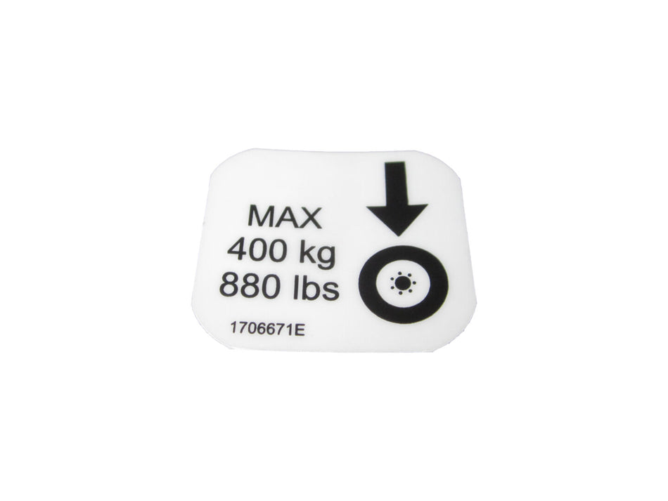 JLG Part # 1706671 – Decal