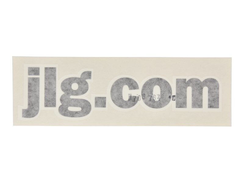 JLG Part # 1706764 – Decal