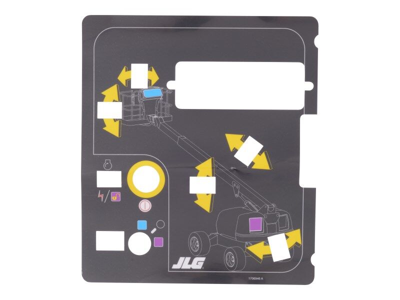 JLG Part # 1706946 -  Decal, Mtb