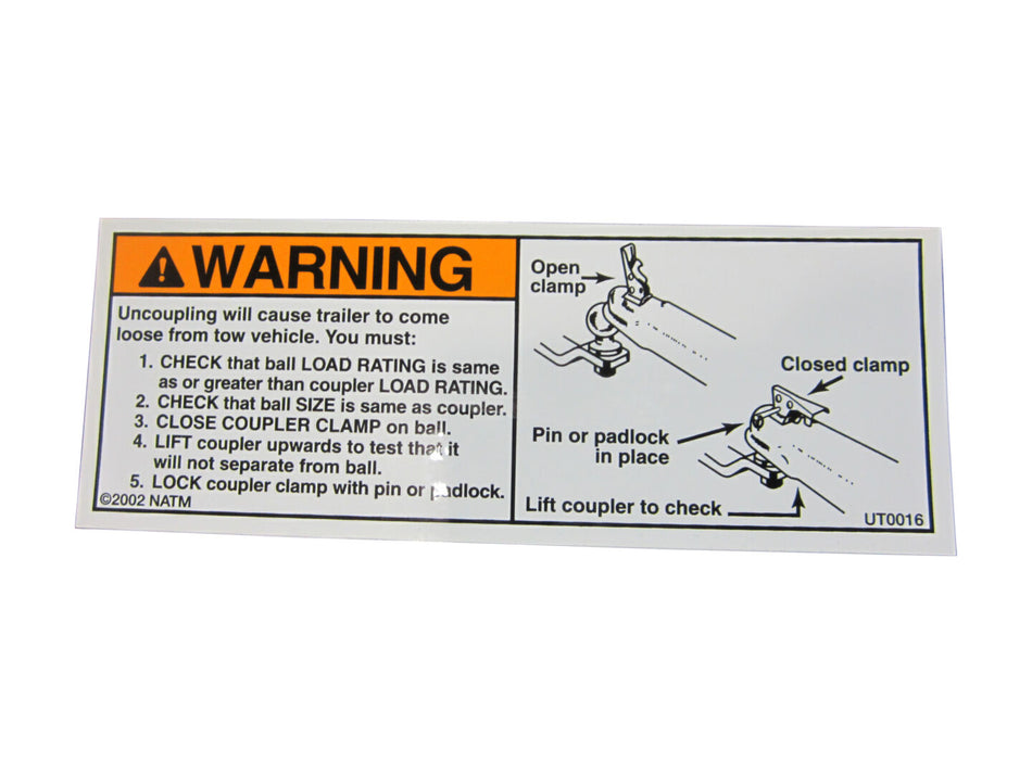 JLG Part # 1707075 – Decal