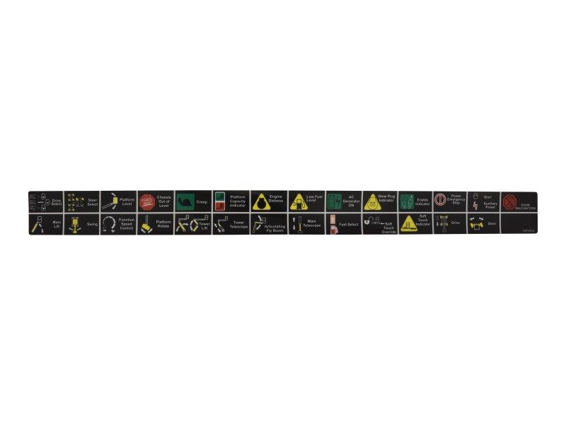 JLG Part # 1707110 – Decal