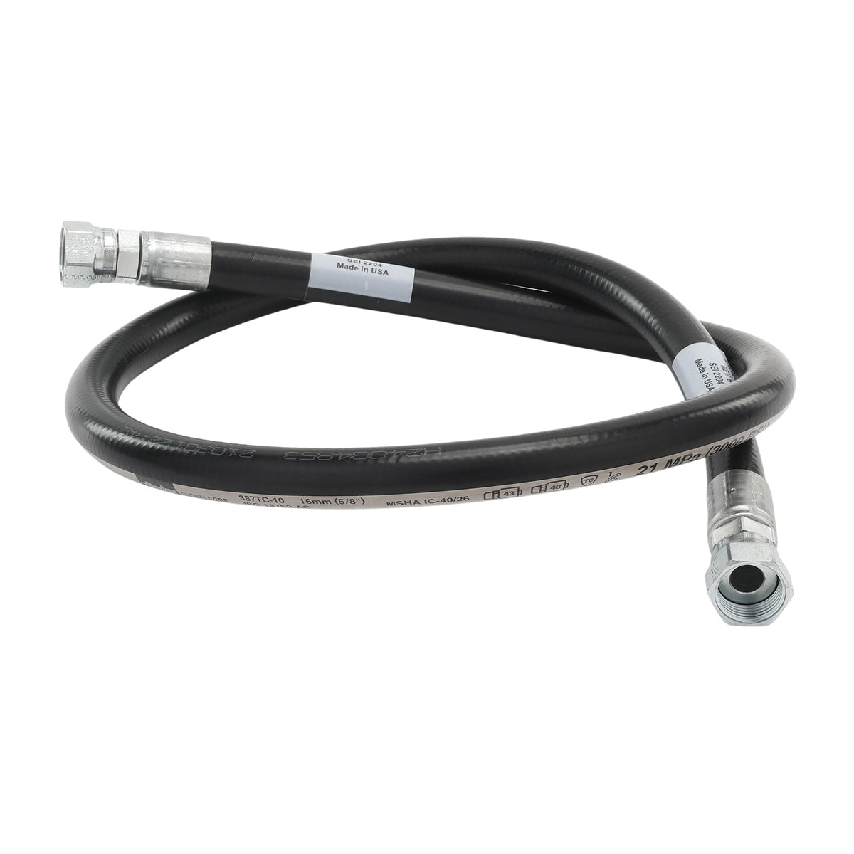 Genie 228752-5460GT HOSE ASSY,5/8,STR FEM,STR FEM