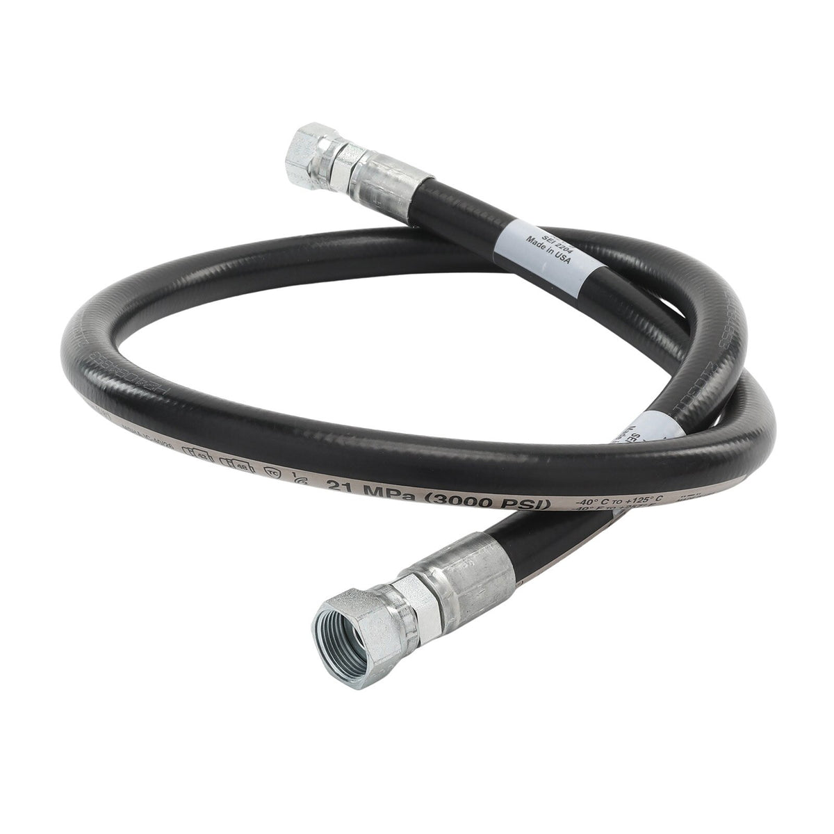 Genie 228752-5460GT HOSE ASSY,5/8,STR FEM,STR FEM