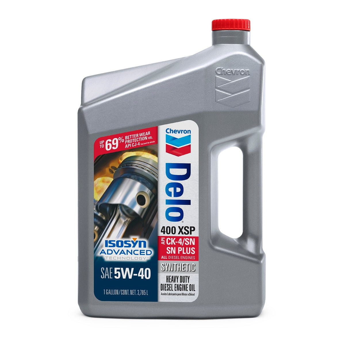 Genie 257002388CHVPK HEAVY DUTY MOTOR OIL, CHV DELO 400 SYNXSP5W40CK4, THREE ONE GALLON JUGS