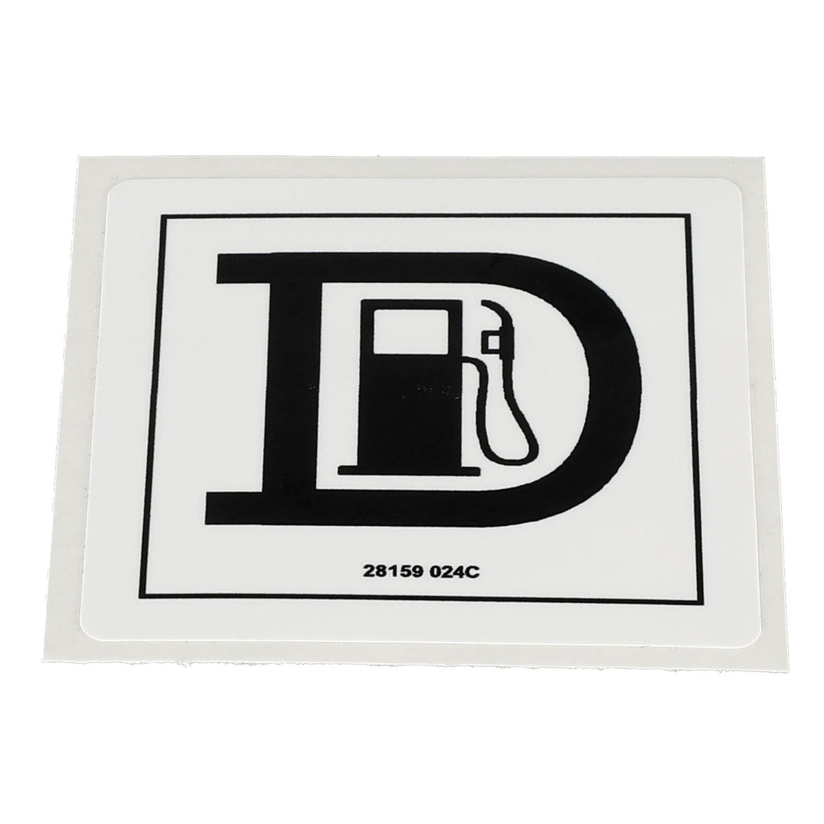 Genie 28159GT Decal, Label, Diesel Fuel | Reliable Equipment Parts