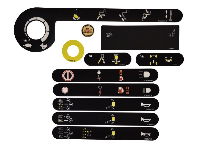 JLG Part # 2910867 -  Platform Console Decal