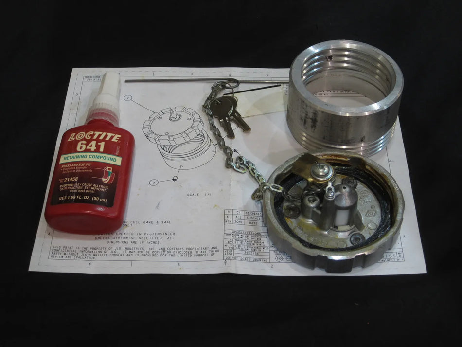 JLG Part # 2915155 -  Locking Fuel Cap