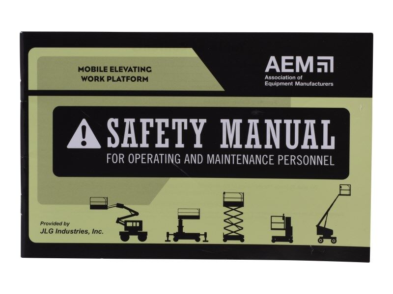 JLG Part # 31221167 – Manual