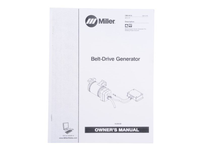 JLG Part # 3128128 – Generator Belt & Hydraulic