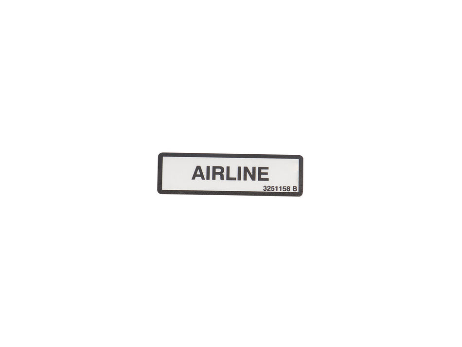 JLG Part # 3251158 – Nameplate