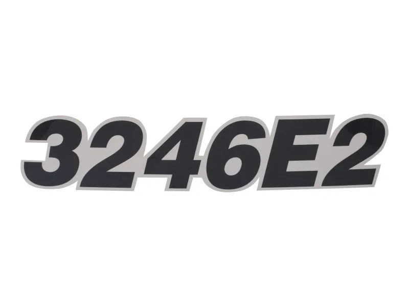 JLG Part # 3252619 – Model Tag Nameplate