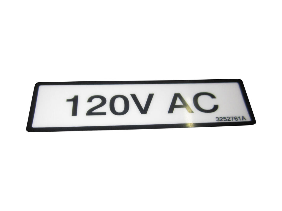 JLG Part # 3252761 – Nameplate