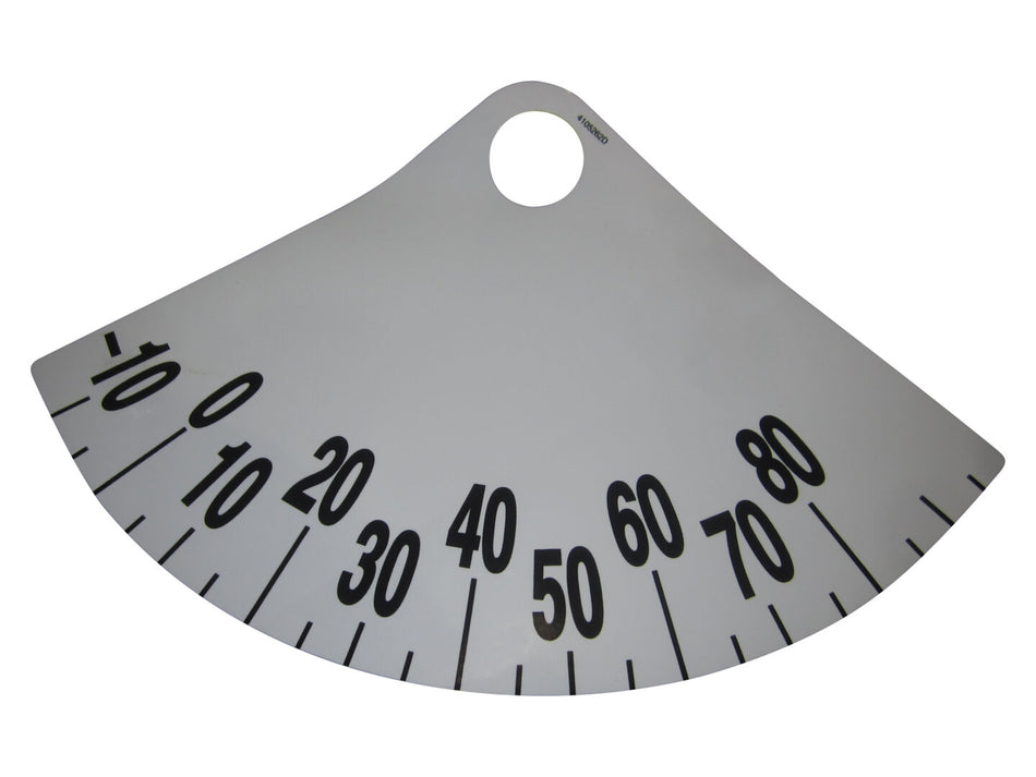 JLG Part # 4105262 – Decal Boom Angle Indicator