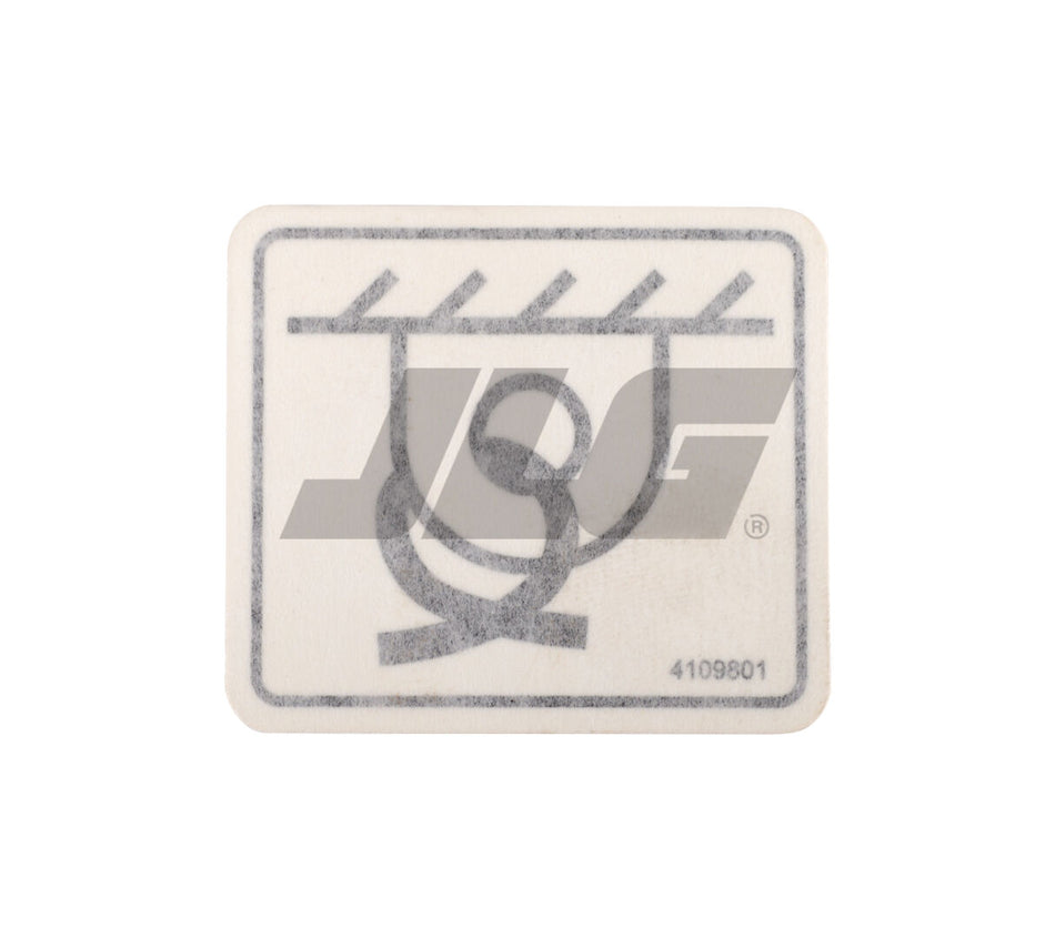 JLG Part # 4109801 – Decal Tie Down Point