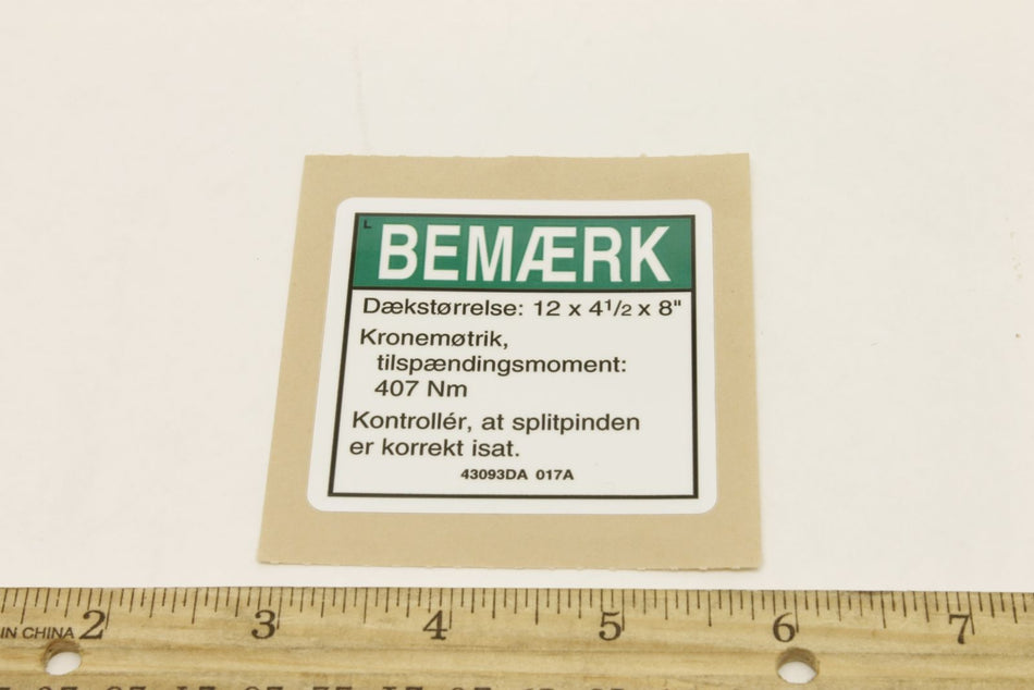 OEM Genie 43093DAGT product image 1