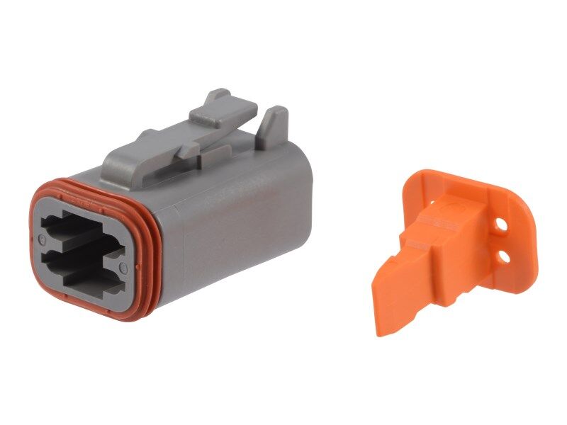 JLG Part # 4460884 – Terminal, Connector 4 Pos (Gray)