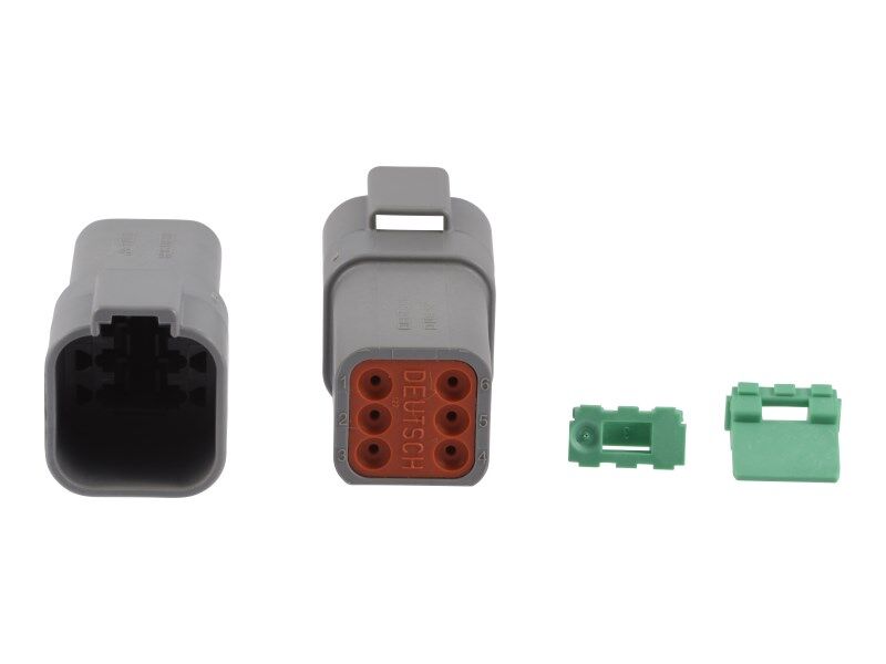 JLG Termconnector 6 Pos Recptgrey 4460899S replacement part image