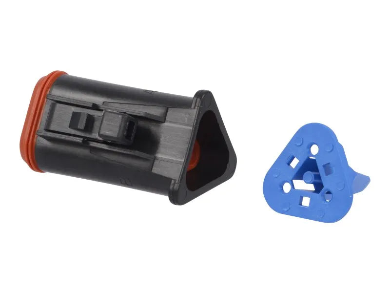 JLG Part # 4460965 – Terminal, Connector 3 Pos W/blu