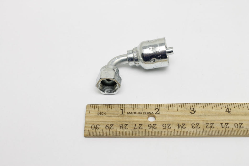 Genie 48802GT HOSE END,FEM SW,90D,ORFS,-4***