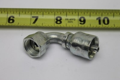 Genie 48811GT HOSE END,FEM SW,90D,ORFS,-6-4