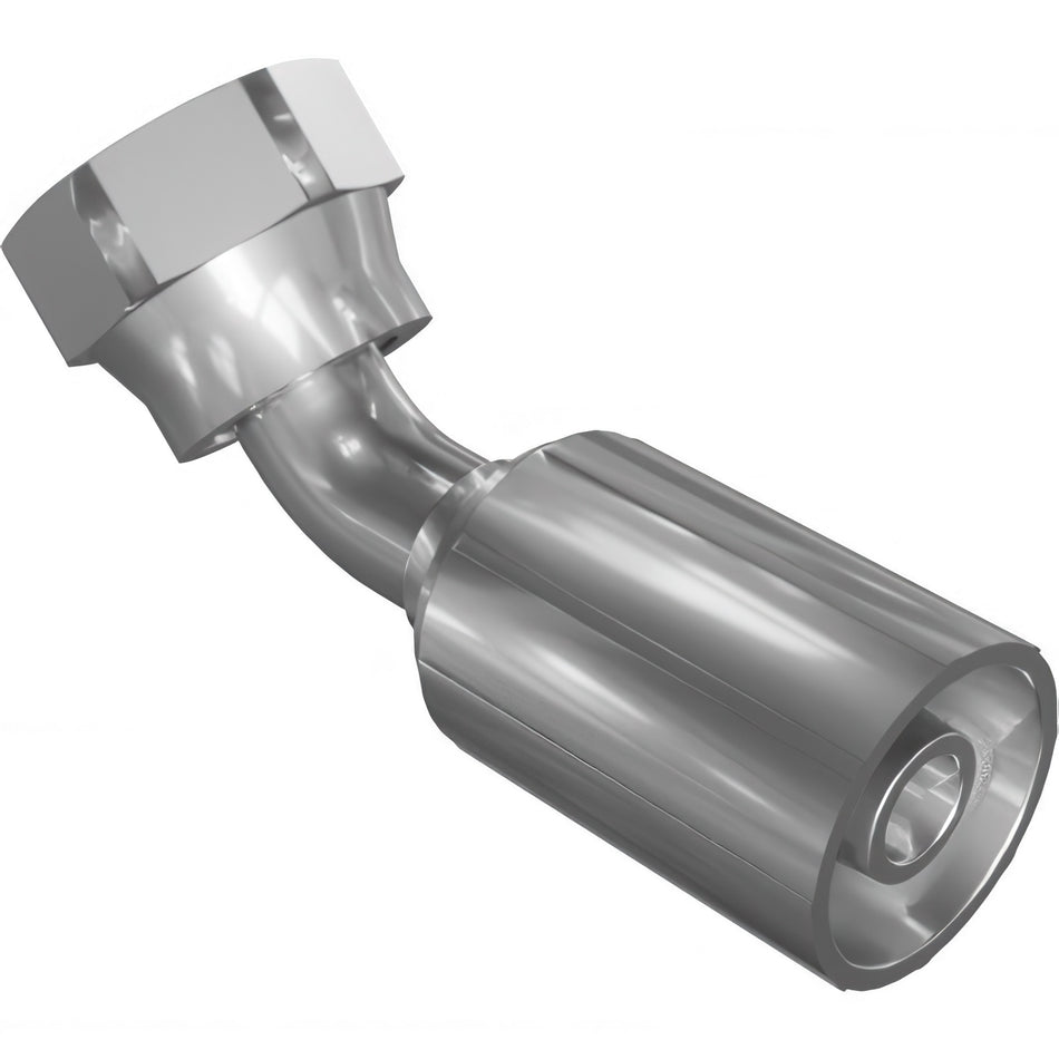 Genie 48815GT HOSE END,FEM SW,45D,ORFS,-6-6