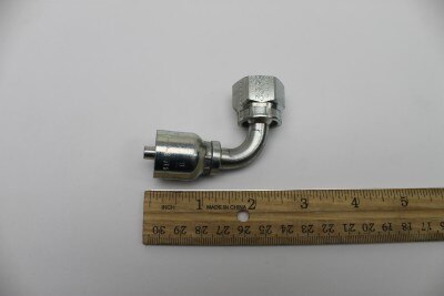 Genie 48818GT HOSE END,FEM SW,90D,ORFS,-8-4