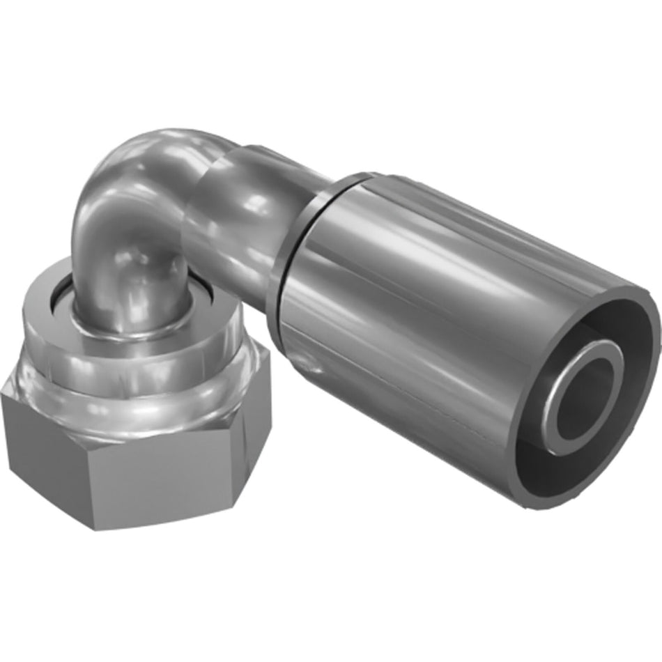 Genie 48831GT HOSE END, FEM SW, 90D, ORFS, -10-8