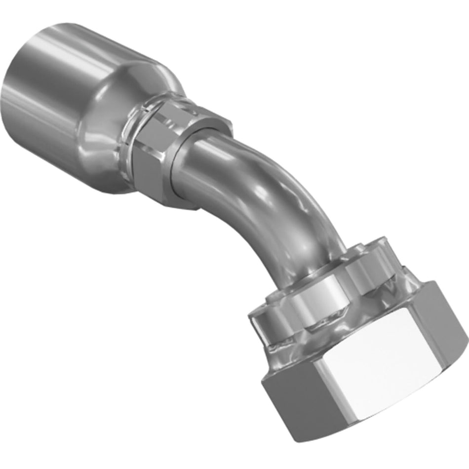 Genie 48838GT HOSE END, FEM SW, 45D, ORFS, -12-8
