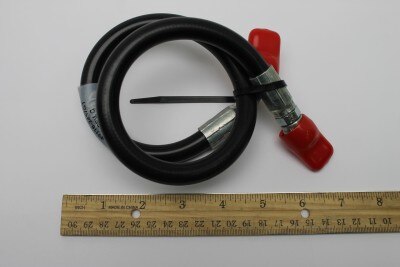 Genie 49116-2437GT HOSE ASSY,1/4,45 FEM,STR FEM