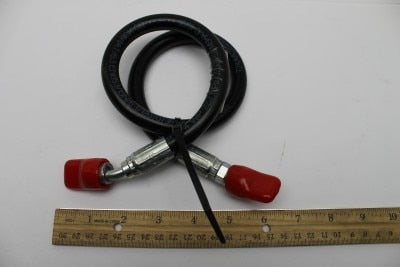 Genie 49116-2637GT HOSE ASSY,1/4,45 FEM,STR FEM