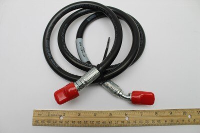 Genie 49116-5337-SGT HOSE ASSY,1/4,45 FEM,STR FEM