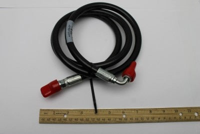 Genie 49117-5791GT HOSE ASSY,1/4,90 FEM,STR FEMM
