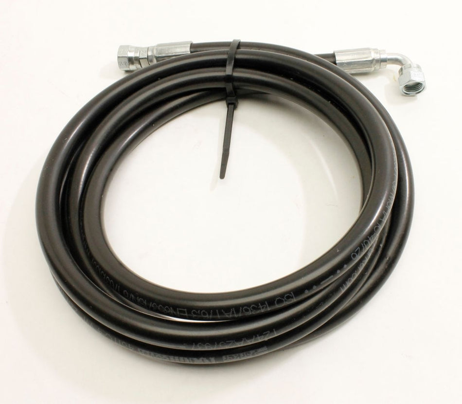 Genie 49117-9991GT HOSE ASSY,1/4,90 FEM,STR FEM