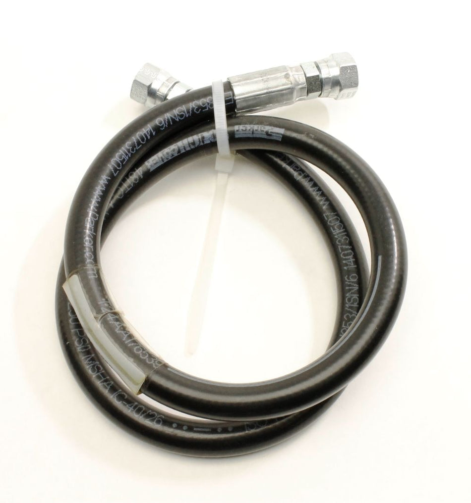 Genie 49119-3228GT HOSE ASSY,1/4,STR FEM,STR FEM