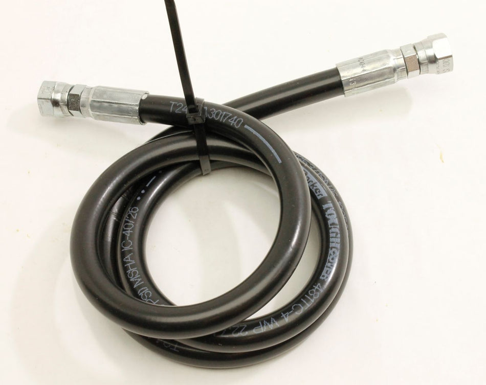 Genie 49119-4378GT HOSE ASSY, 1/4", STR FEM, STR FEM