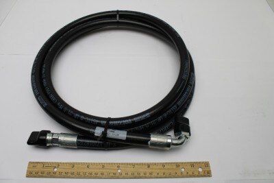 Genie 49143-12329GT HOSE ASSY,1/2,90 FEM,STR FEM