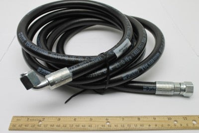 Genie 49143-14429GT HOSE ASSY,1/2,90L,FEM,STR FEM