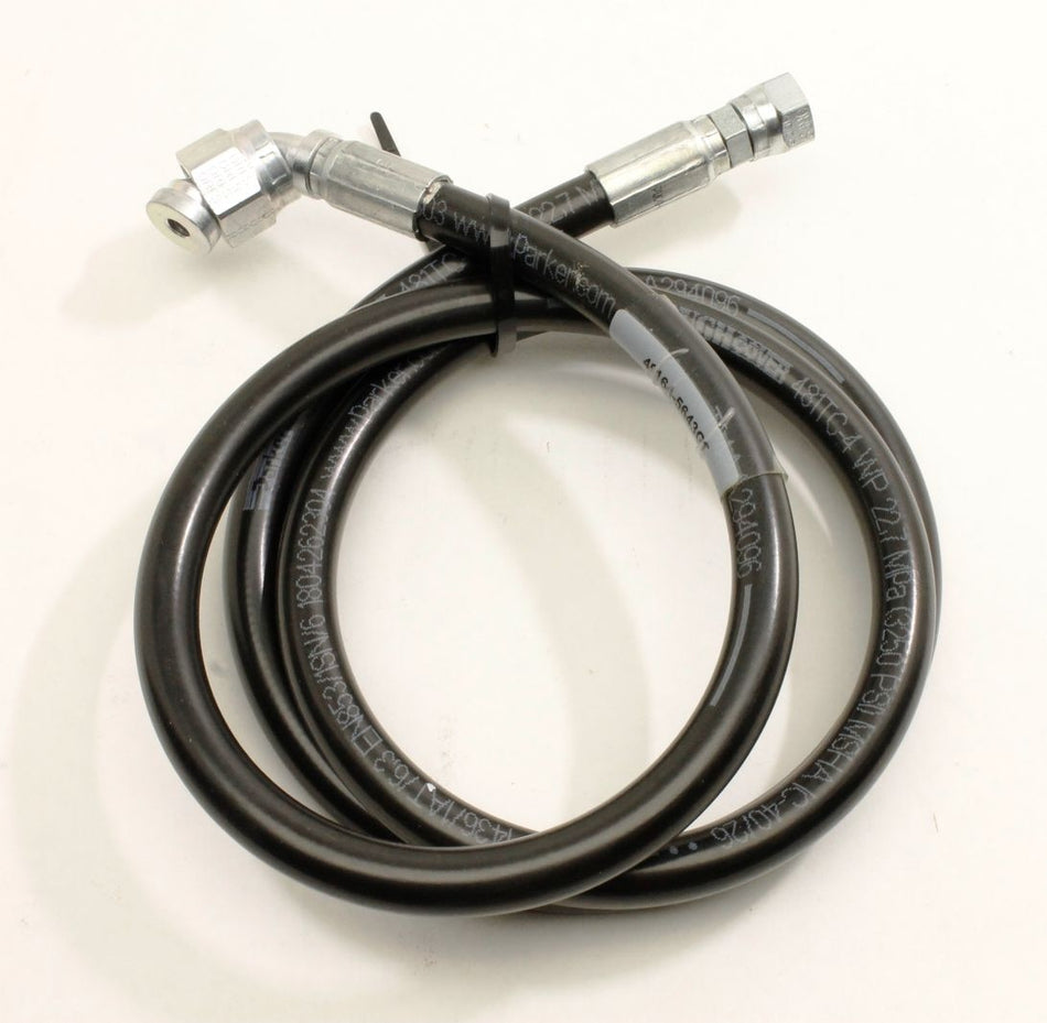 Genie 49164-5643GT HOSE ASSY,1/4",90 F,STR FEM***