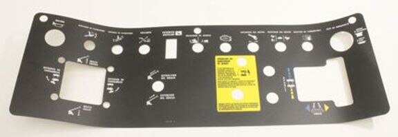 Genie 52155SPGT DECAL,PLATFORM CTRL,S40/S45***