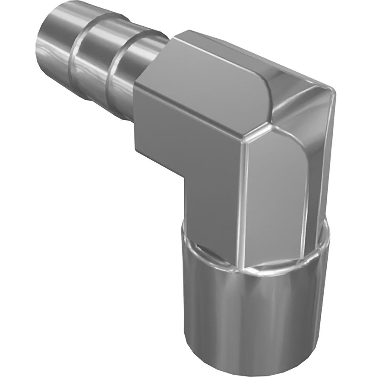 Genie 54206GT HOSE END,BARB,1/4 MNPTX3/16,90