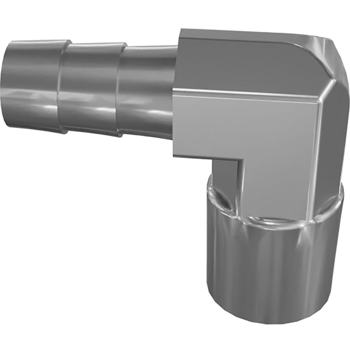 Genie 54206GT HOSE END,BARB,1/4 MNPTX3/16,90
