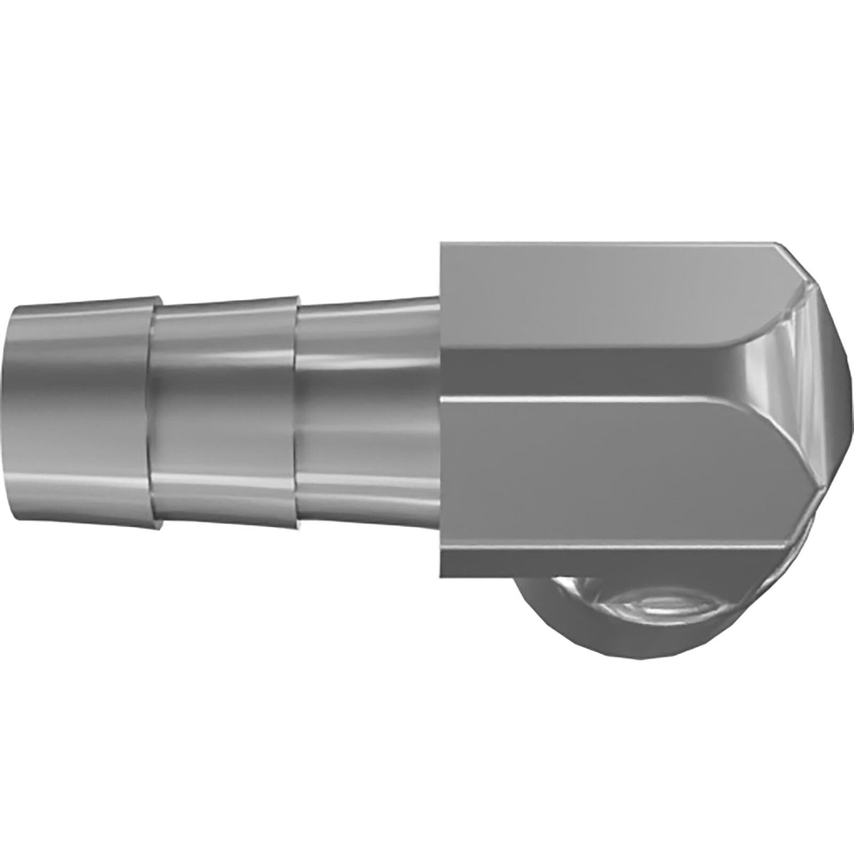 Genie 54206GT HOSE END,BARB,1/4 MNPTX3/16,90