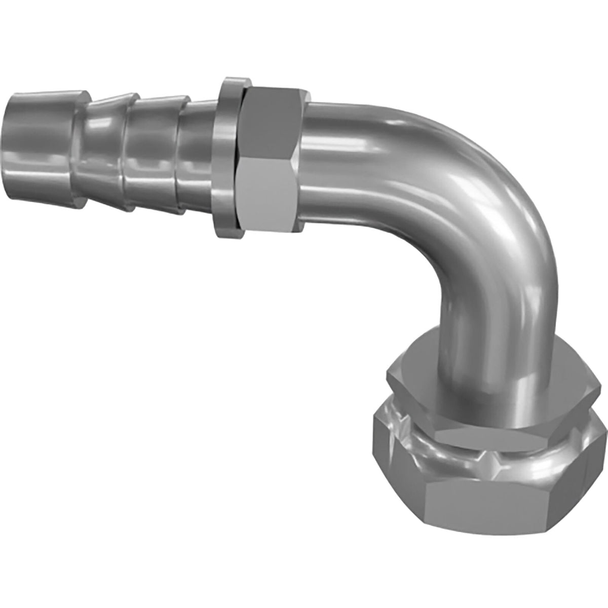 Genie 56354GT HOSE END,BARB,FSW,ORFS,90,12