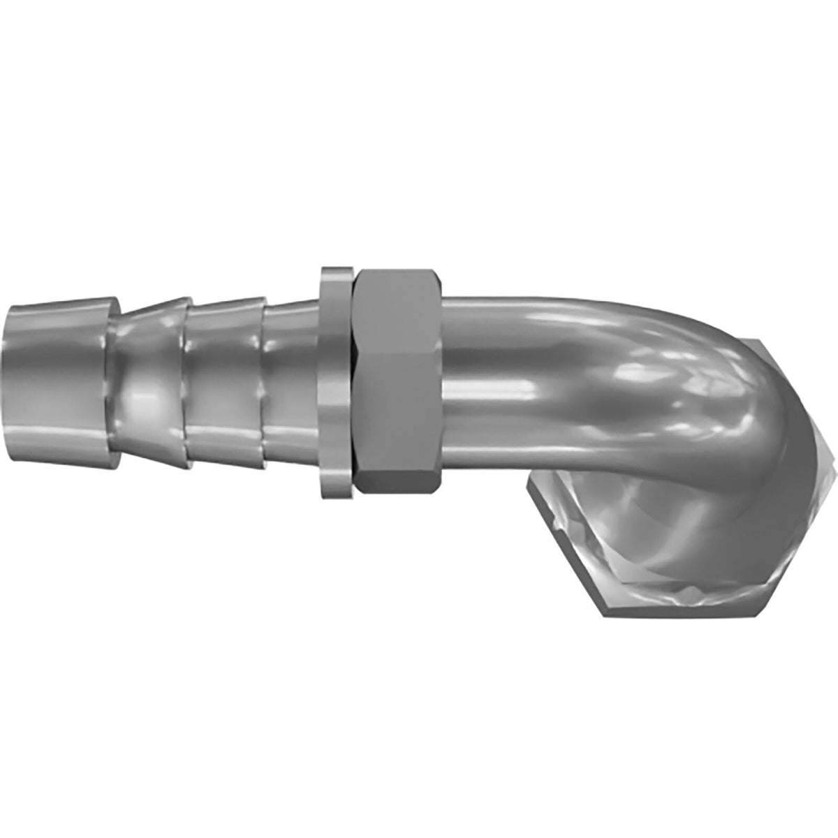 Genie 56354GT HOSE END,BARB,FSW,ORFS,90,12